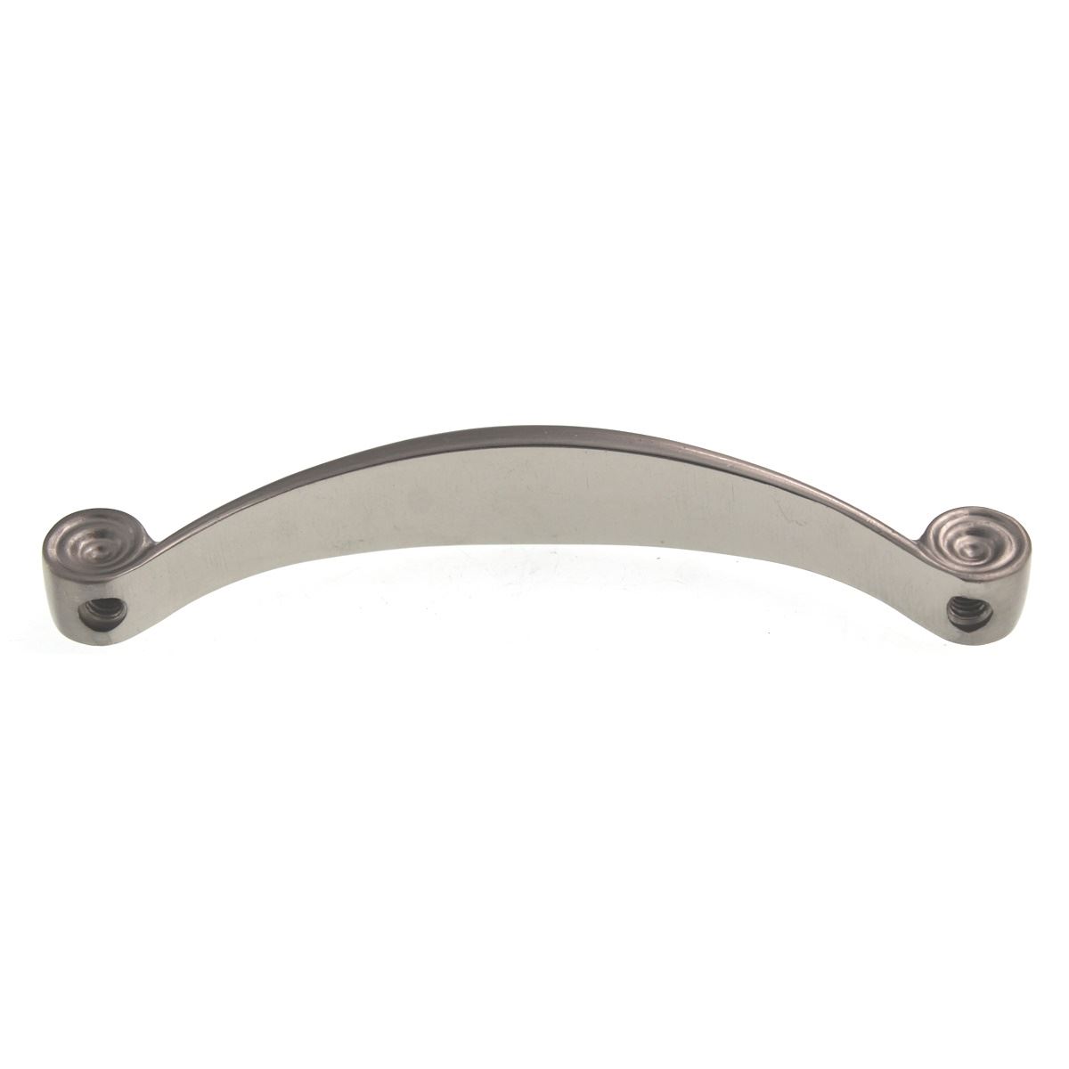 Jeffrey Alexander Lille 3 3/4" (96mm) Ctr Arch Pull Swirl Satin Nickel 415-96SN