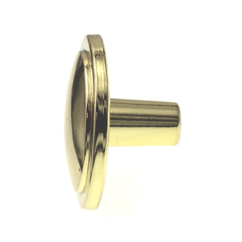 Ultra Designer's Edge 1 1/4 Inch Cabinet Decorative  Knob Polished Brass 41521