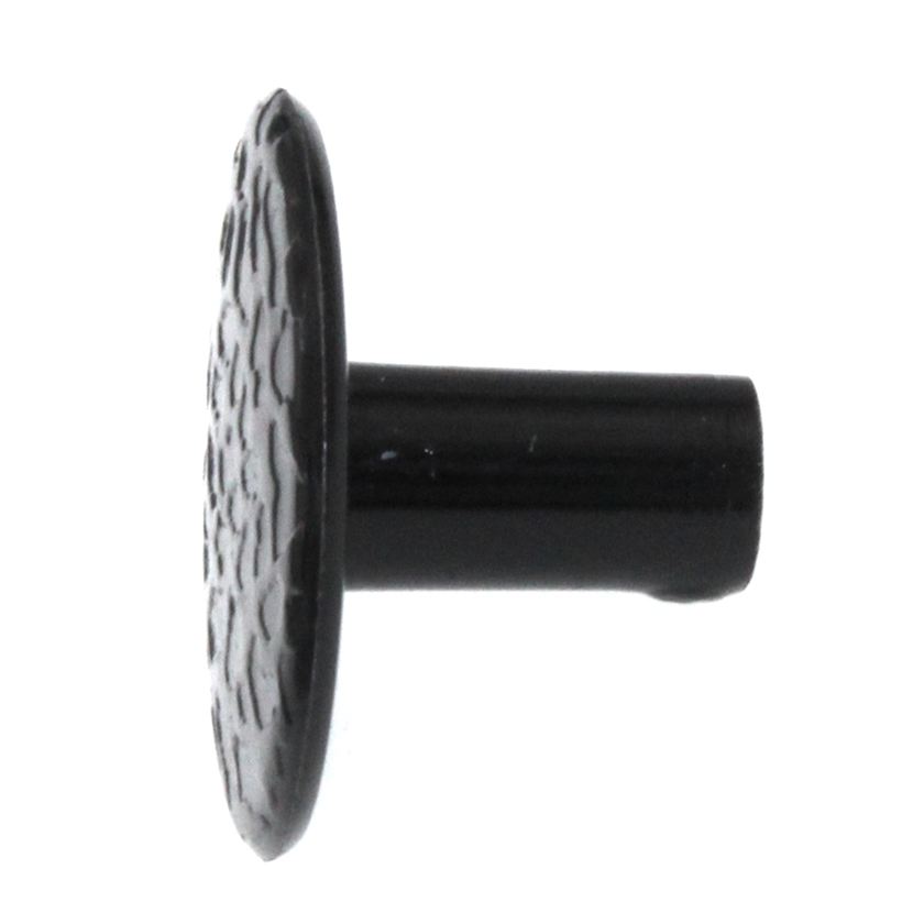Ultra Colonial 1 1/8 Inch Hammered Cabinet Knob Black 41536