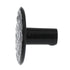 Ultra Colonial 1 1/8 Inch Hammered Cabinet Knob Black 41536