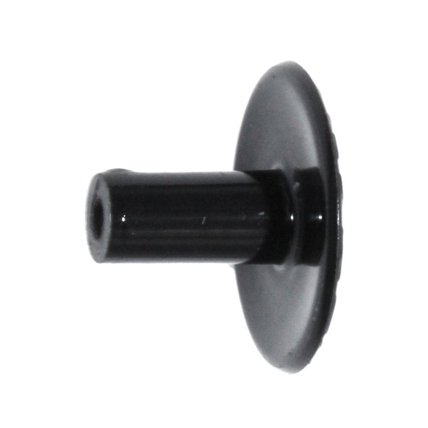 Ultra Colonial 1 1/8 Inch Hammered Cabinet Knob Black 41536