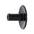 Ultra Colonial 1 1/8 Inch Hammered Cabinet Knob Black 41536