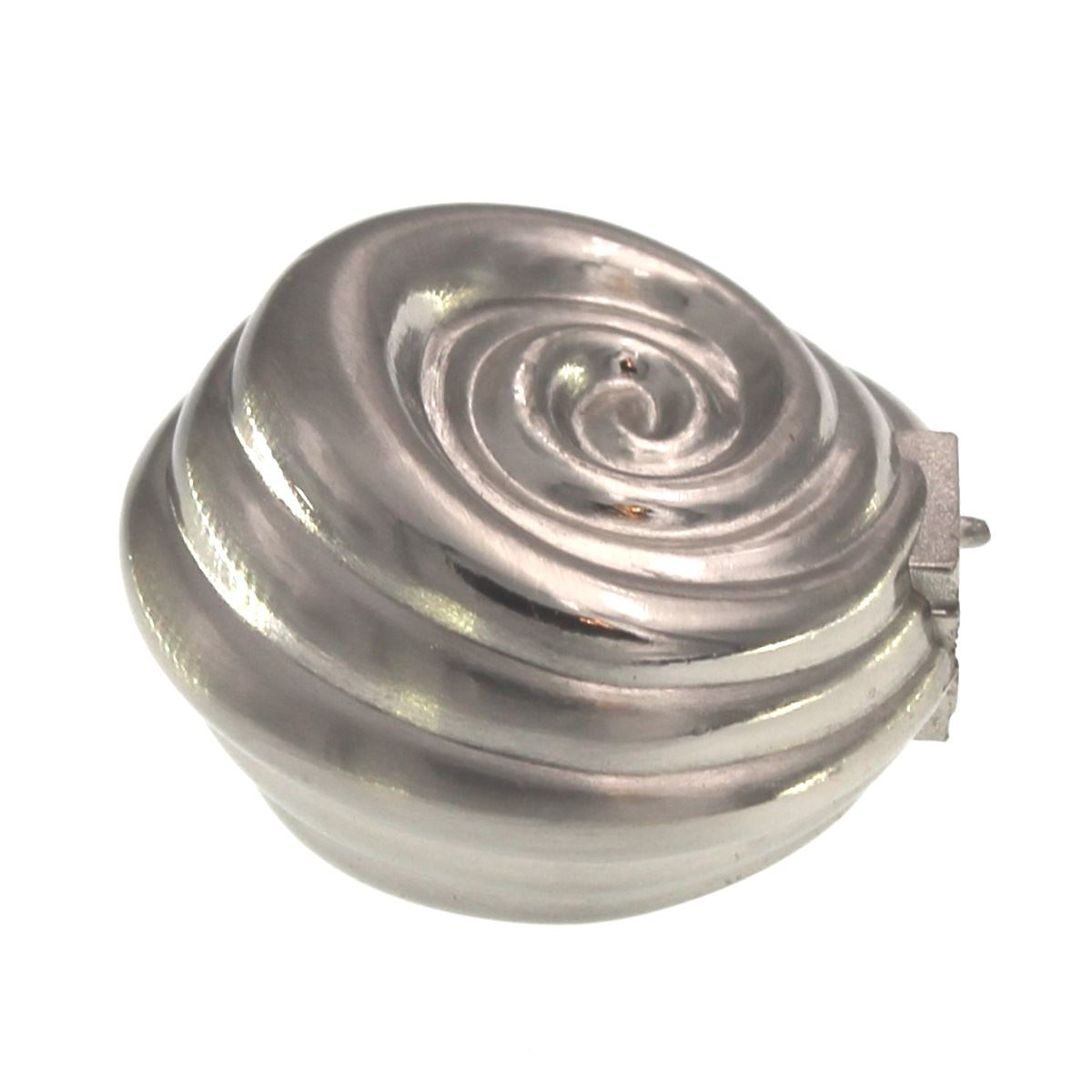 Jeffrey Alexander Lille 1 3/8" Cabinet Knob with Swirl Satin Nickel 415SN