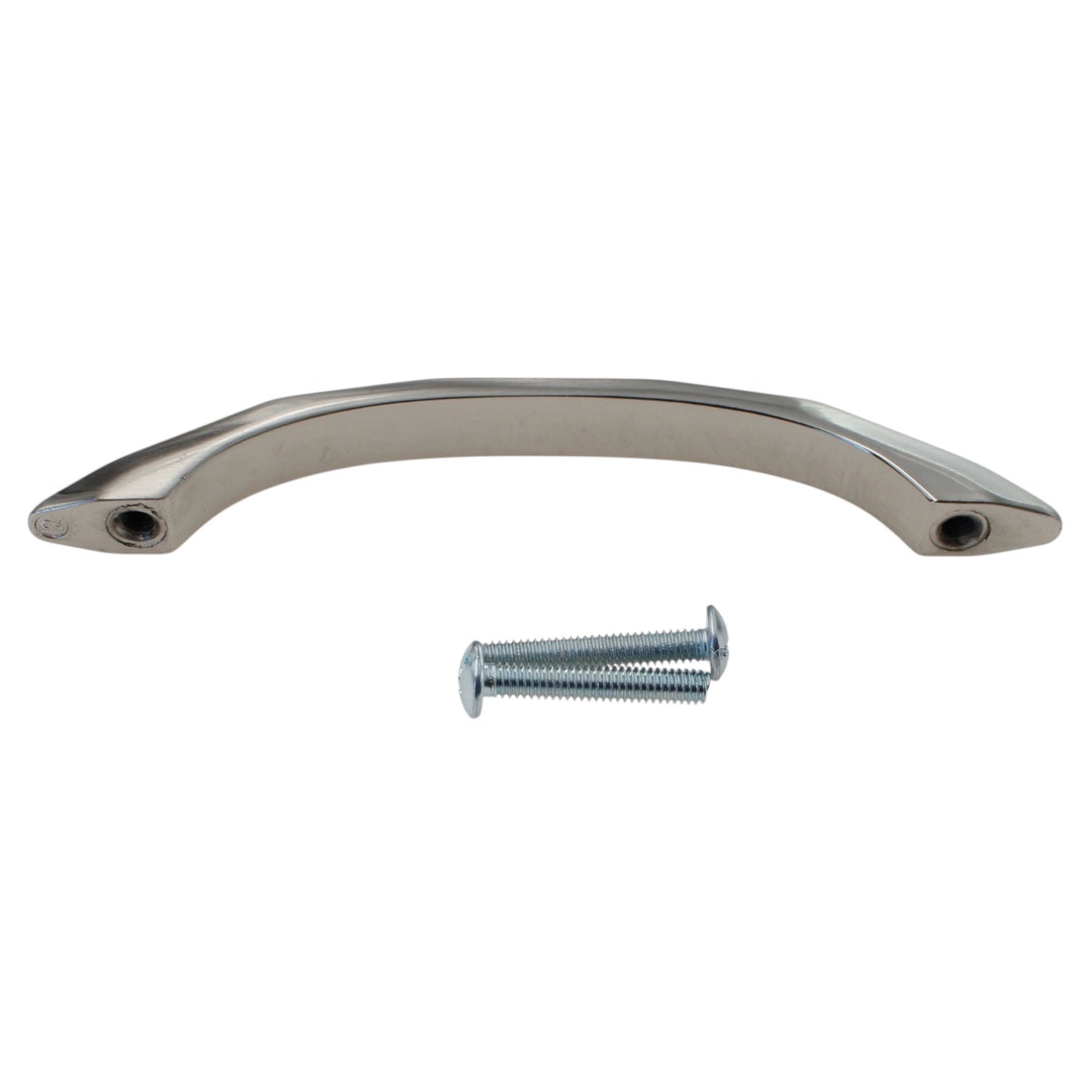 Jeffrey Alexander Drake  3 3/4" (96mm) Ctr Arch Pull Satin Nickel 423