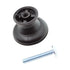 Elements Drake 1 3/16" Cabinet Knob Brushed Oil Rubbed Bronze 423DBAC