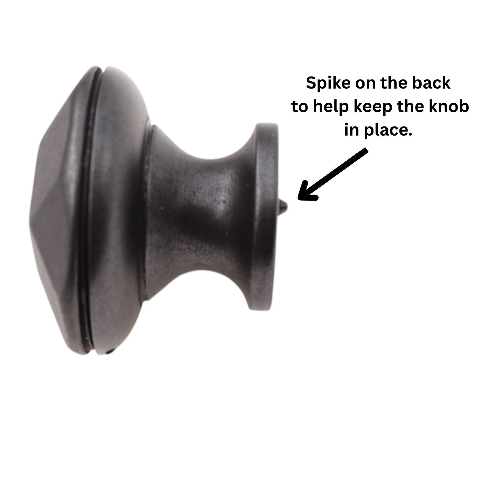Elements Drake 1 3/16" Cabinet Knob Brushed Oil Rubbed Bronze 423DBAC