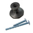 Jeffrey Alexander Drake 1 3/16" Octogon Knob Brushed Pewter 424