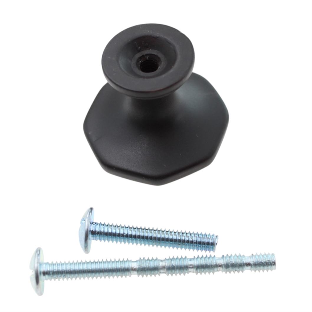 Jeffrey Alexander Drake 1 3/16" Octogon Knob Brushed Oil Rubbed Bronze 424