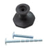 Jeffrey Alexander Drake 1 3/16" Octogon Knob Brushed Oil Rubbed Bronze 424