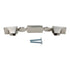 Jeffrey Alexander Solana 3 3/4 Inch - 96mm CTC Pull Satin Nickel 457-96SN