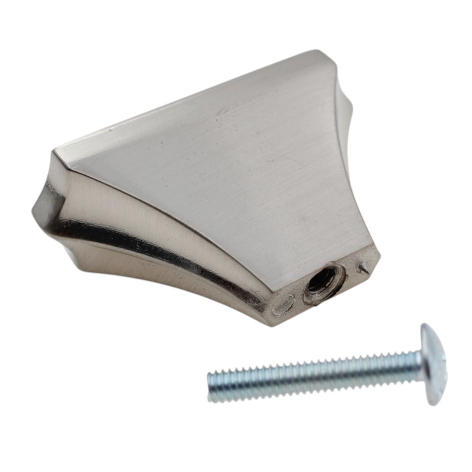 Jeffrey Alexander Solana 2" Cabinet Knob Satin Nickel 457L-SN
