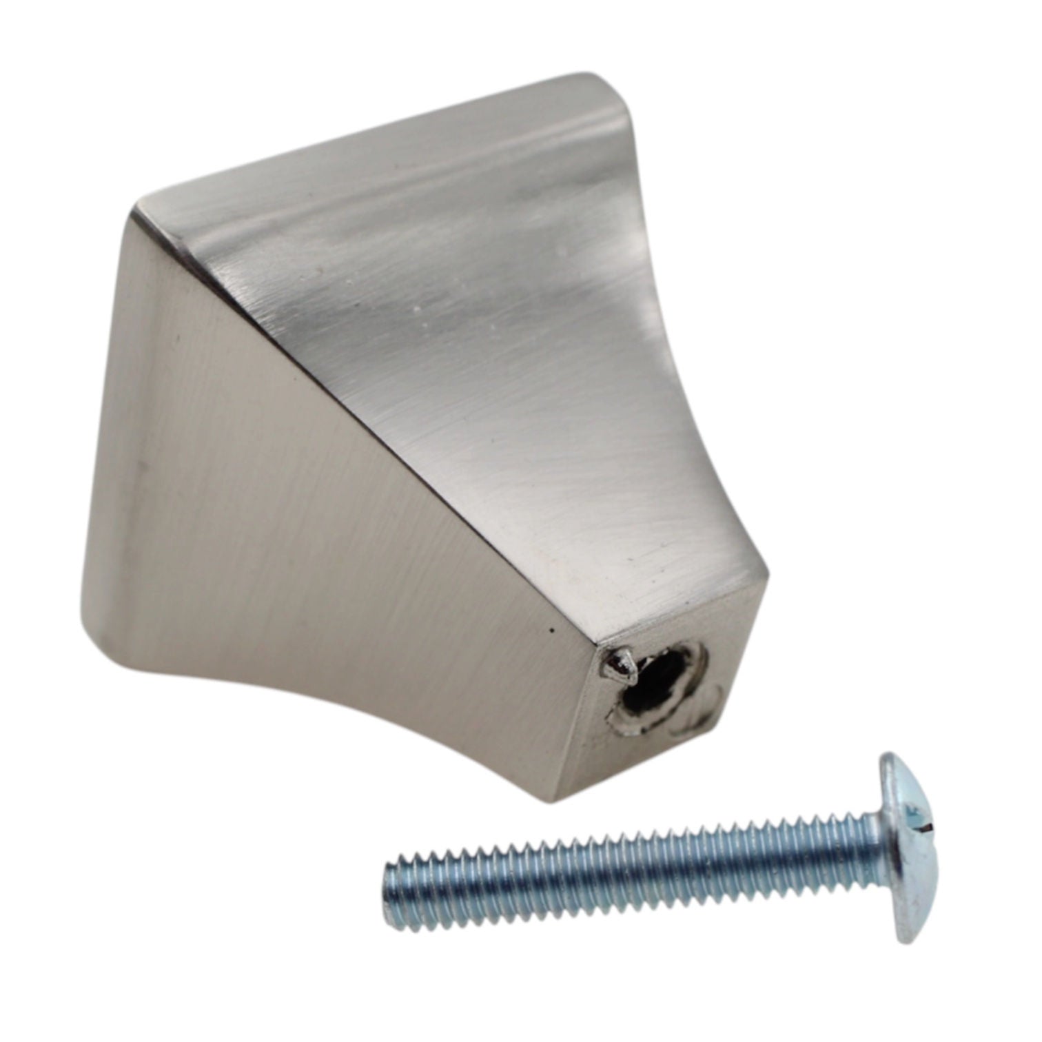 Jeffrey Alexander Solana 1 1/4" Cabinet Knob Satin Nickel 457SN