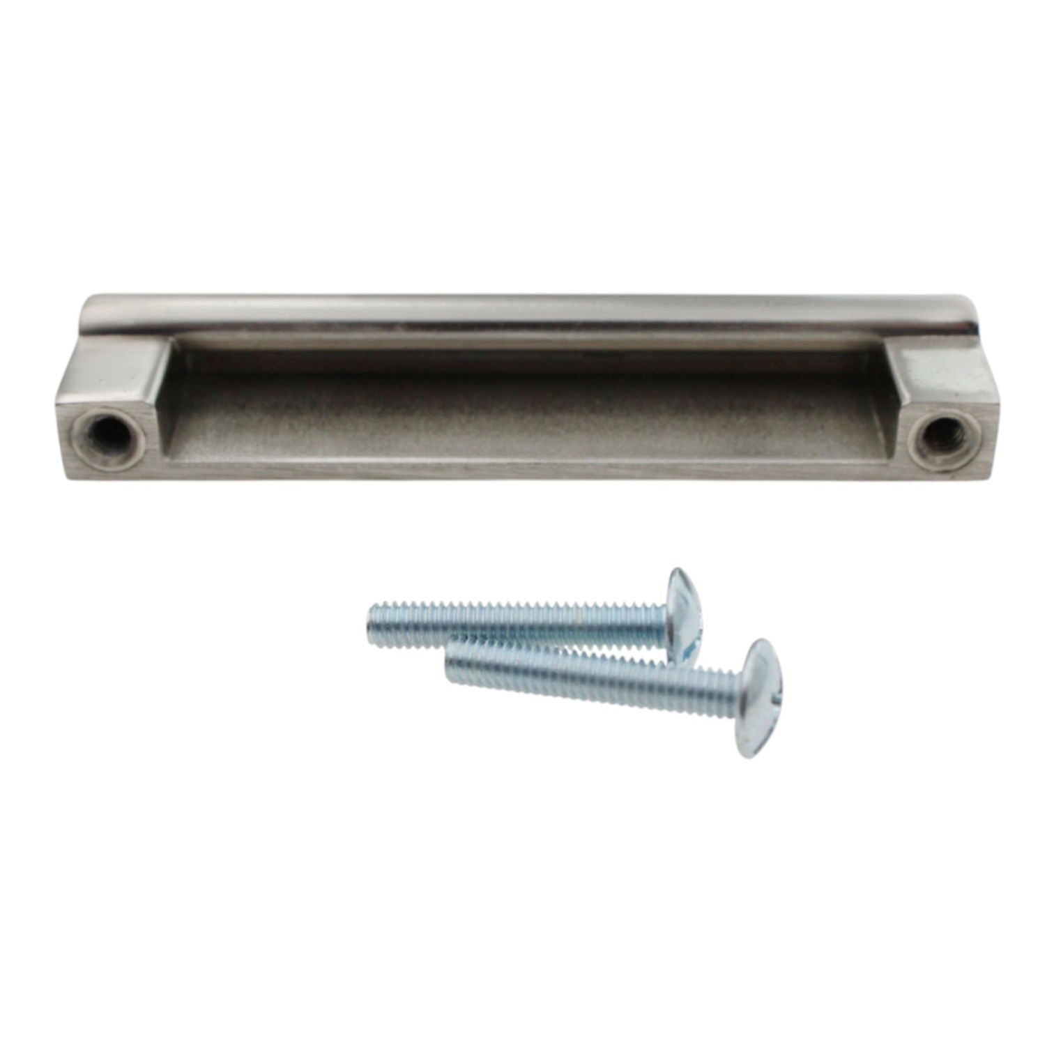Elements Capri 3 Inch Center to Center Cabinet Pull Satin Nickel 4656SN