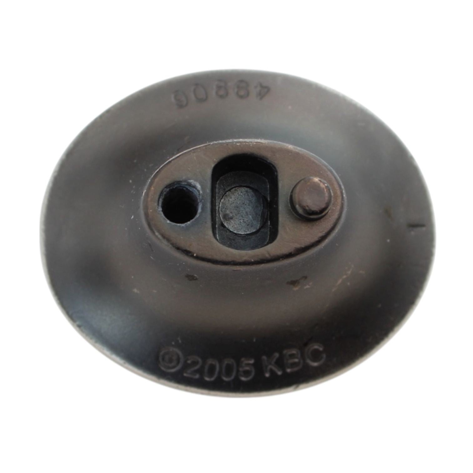 Belwith Keeler Black Nickel Vibed 1 5/8" Oval Cabinet Knob KBC 49906-9238