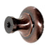 Berenson Newport Solid Brass 1 1/4" Rope Knob Brushed Antique Copper 4996-3BAC-P