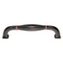 Richelieu Heritage 6" Ctr Cabinet Arch Pull Brushed Oil-Rubbed Bronze 502106BORB