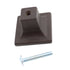 Schaub Menlo Park Ancient Bronze 1 1/4" Square Cabinet Knob 530-ABZ