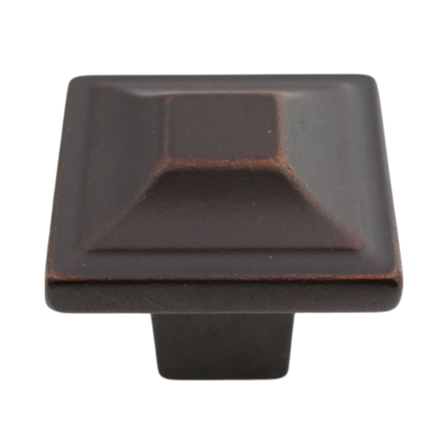 Schaub Menlo Park Ancient Bronze 1 1/4" Square Cabinet Knob 530-ABZ