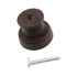 Schaub Menlo Park Ancient Bronze 1 1/4" Round Cabinet Knob 533-ABZ