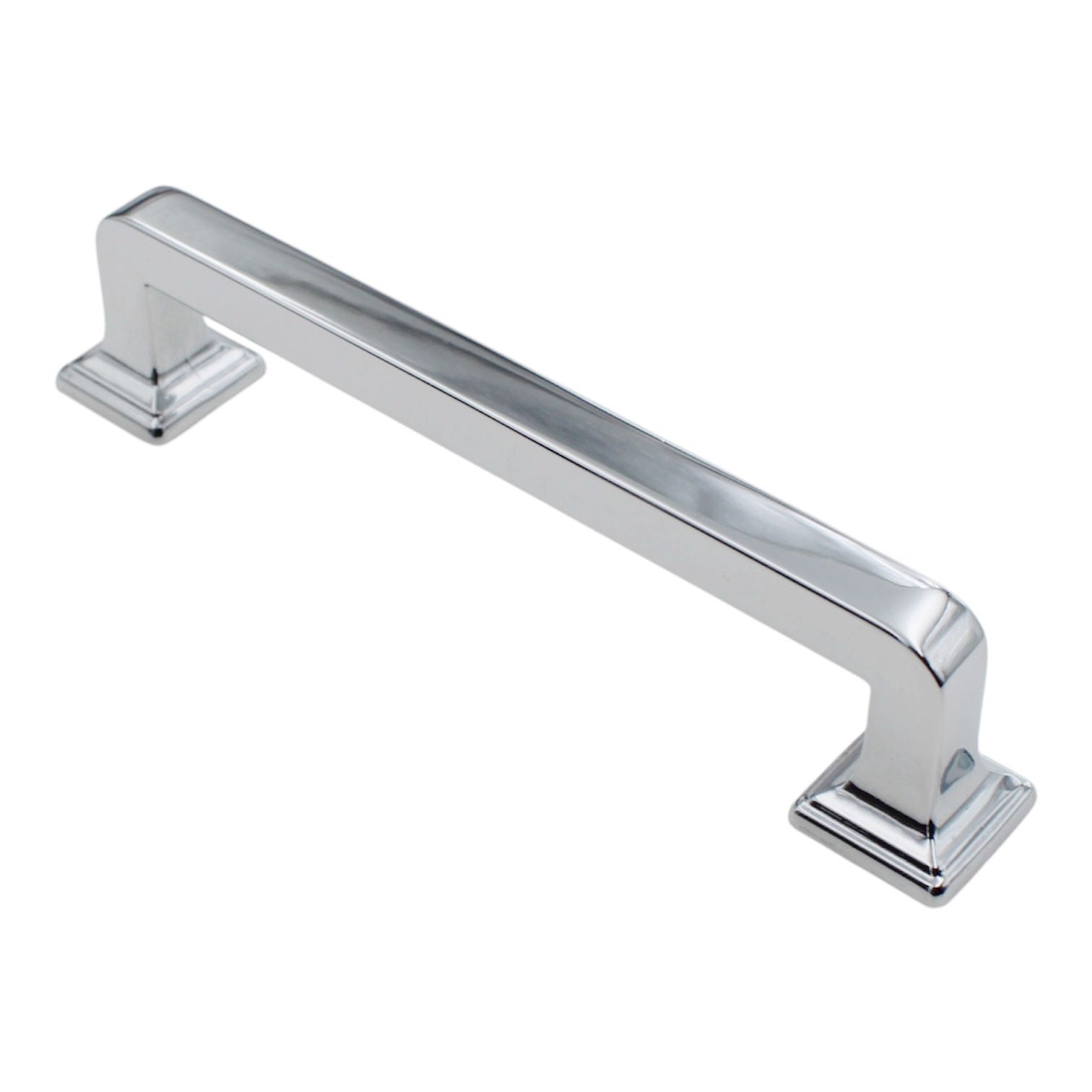 Schaub Menlo Park Polished Chrome 4" Ctr Cabinet Arch Pull 538-26