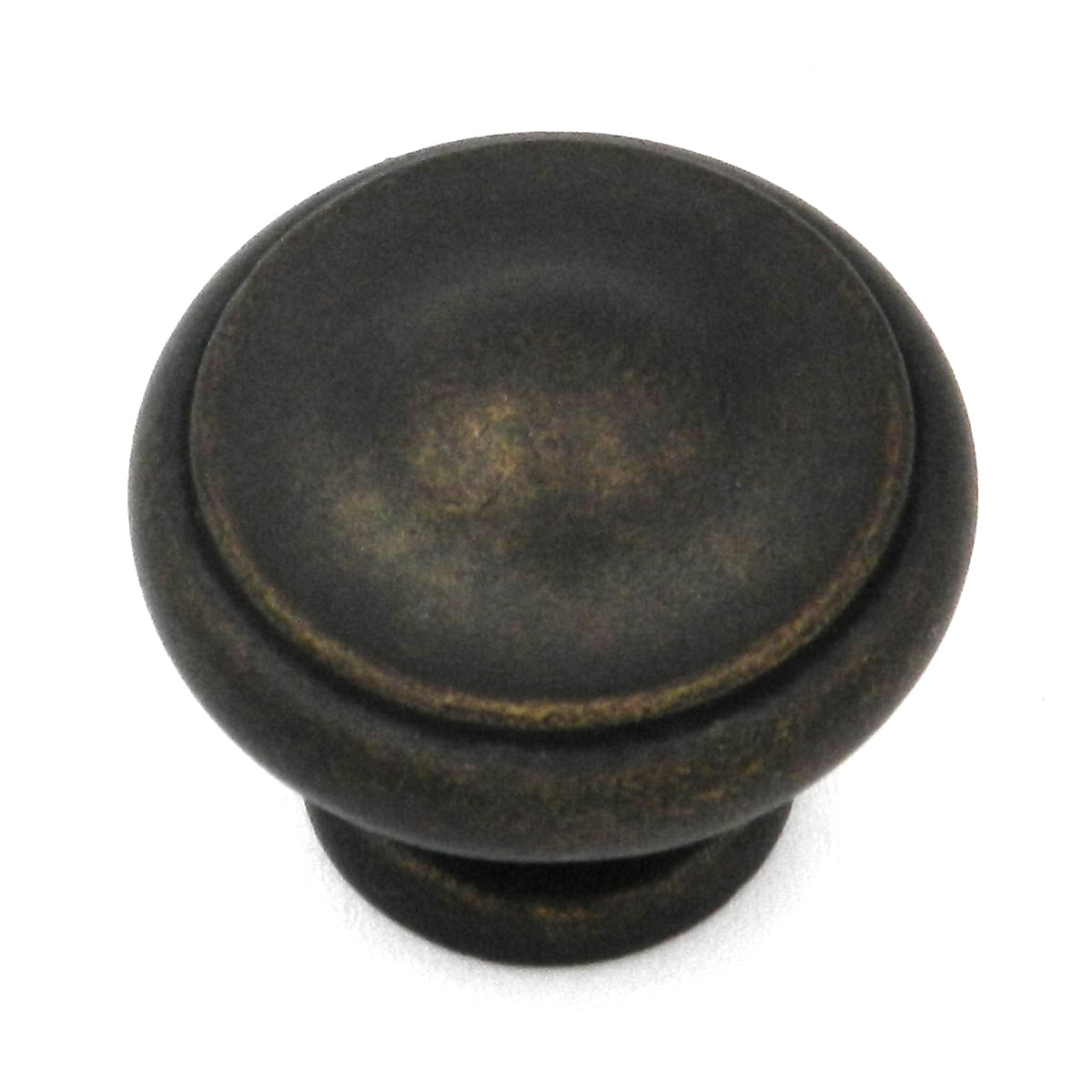 10 Pack Oxford Windover Antique 1 3/16" Knob Keeler Hickory Hardware 54129