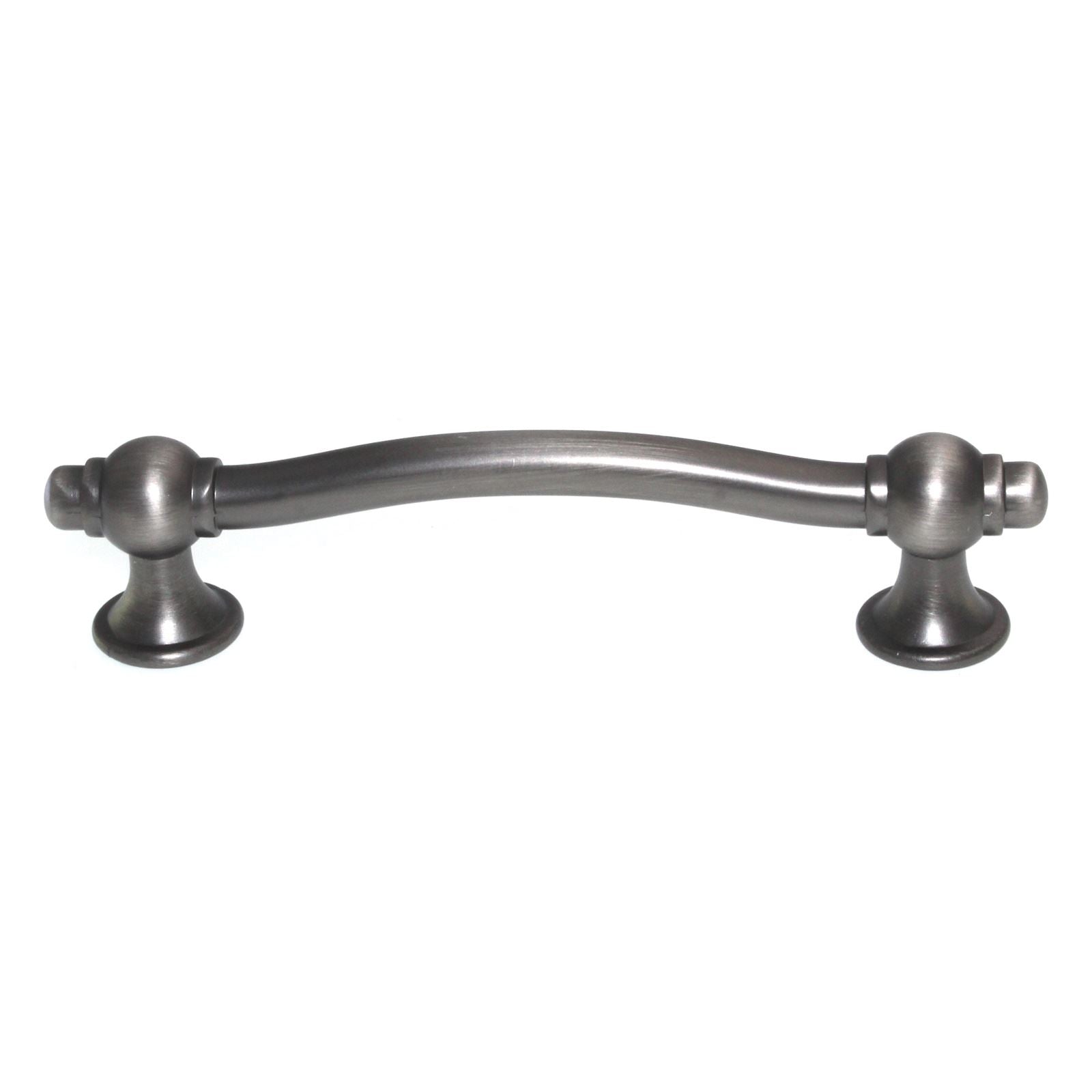 Elements Syracuse 3 3/4" (96mm) Ctr Cabinet Bar Pull Brushed Pewter 575-96BNBDL