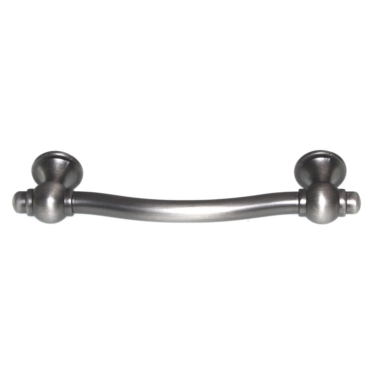 Elements Syracuse 3 3/4" (96mm) Ctr Cabinet Bar Pull Brushed Pewter 575-96BNBDL