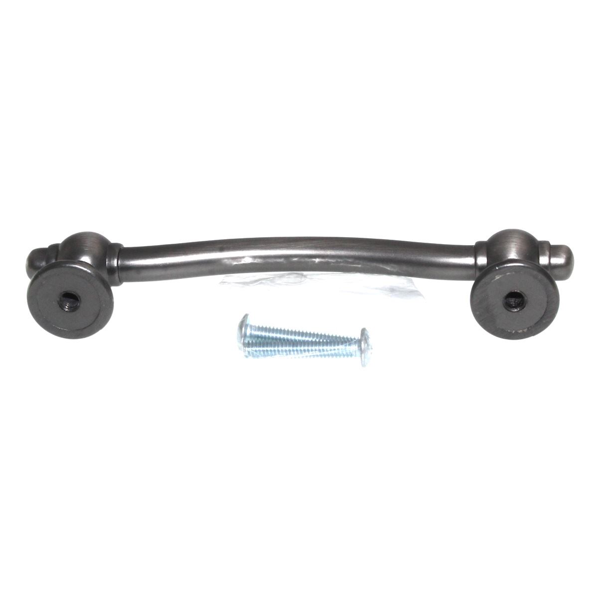 Elements Syracuse 3 3/4" (96mm) Ctr Cabinet Bar Pull Brushed Pewter 575-96BNBDL