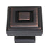 Jeffrey Alexander Delmar 1 1/4" Cabinet Knob Brushed Oil Rubbed Bronze 585L-DBAC