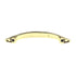 Ultra Hardware Designer's Edge Arch Pull 3" Ctr Polished Brass 59145