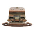 Pair Ajax Antique Copper 3/8" Inset Hinges Face Mount Self-Closing 595-AC