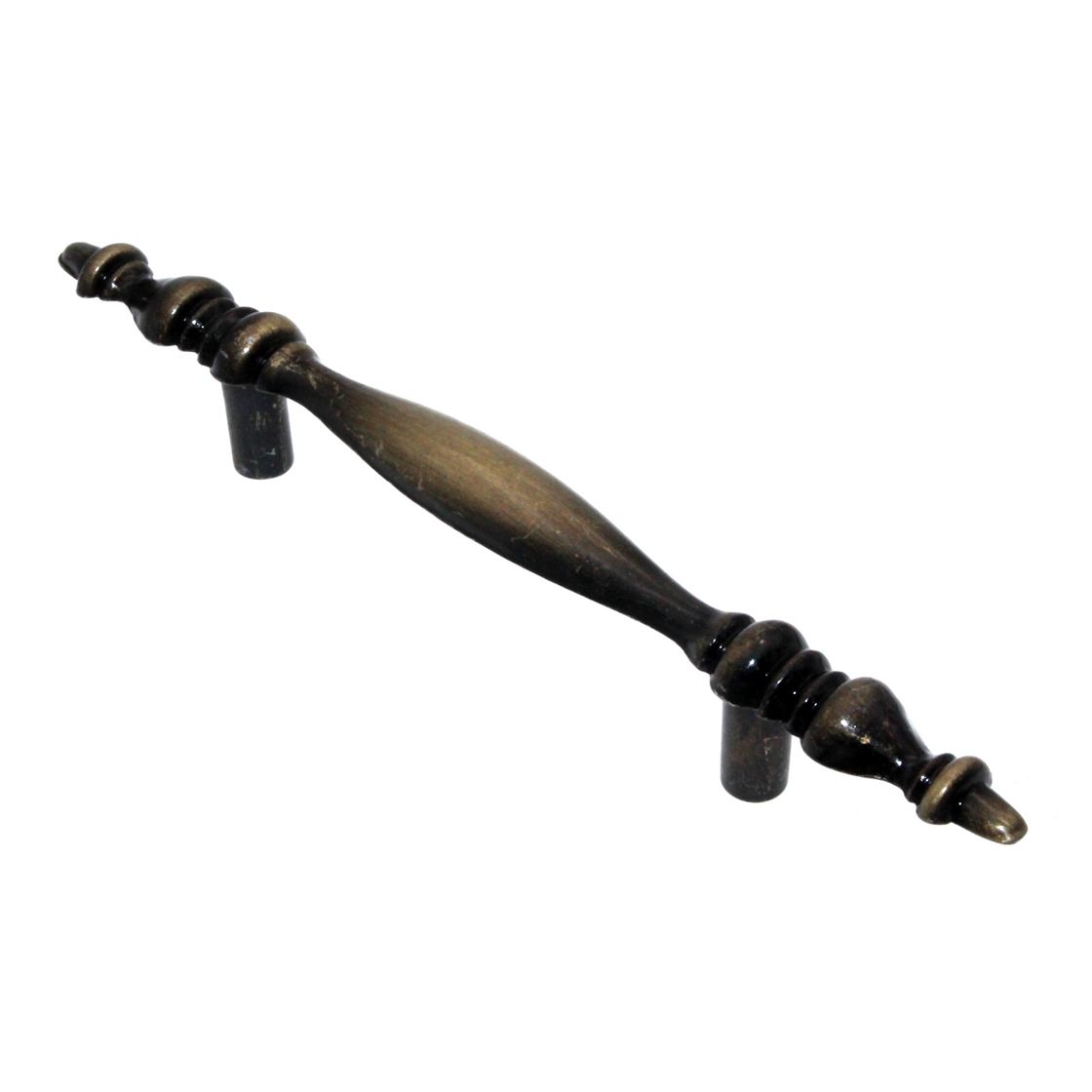 Ultra Hardware Designer's Edge Pull 3" Ctr Antique Brass 59537