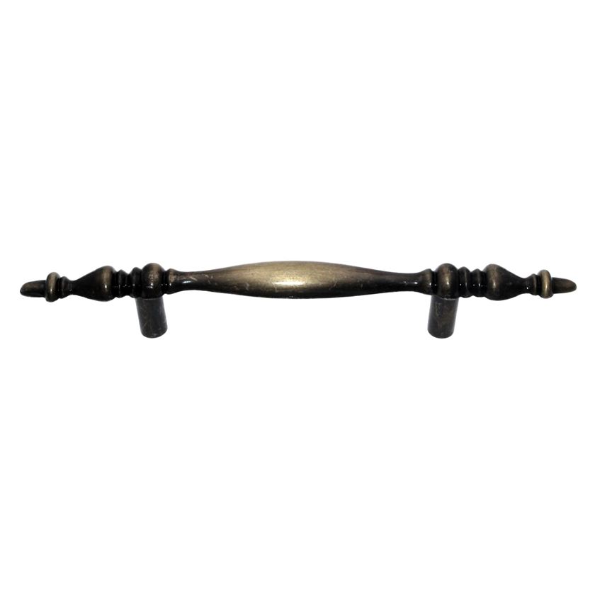 Ultra Hardware Designer's Edge Pull 3" Ctr Antique Brass 59537