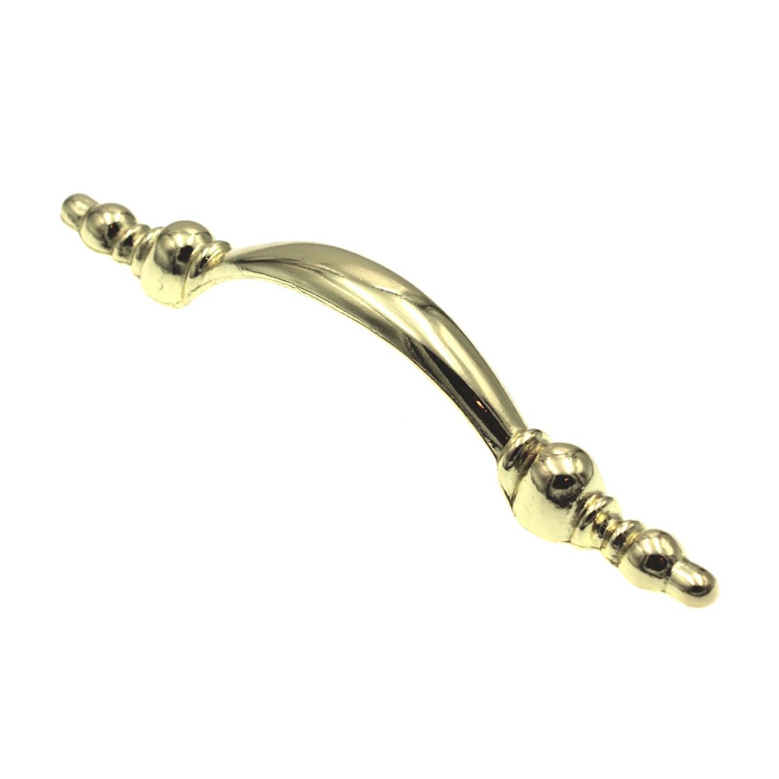 Ultra Hardware Designer's Edge Arch Pull 3" Ctr Polished Brass 59627