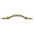 Ultra Hardware Designer's Edge Arch Pull 3" Ctr Polished Brass 59627