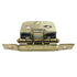Pair Ajax Polished Brass Variable Overlay Hinges Self-Closing Face Mount 5981-3