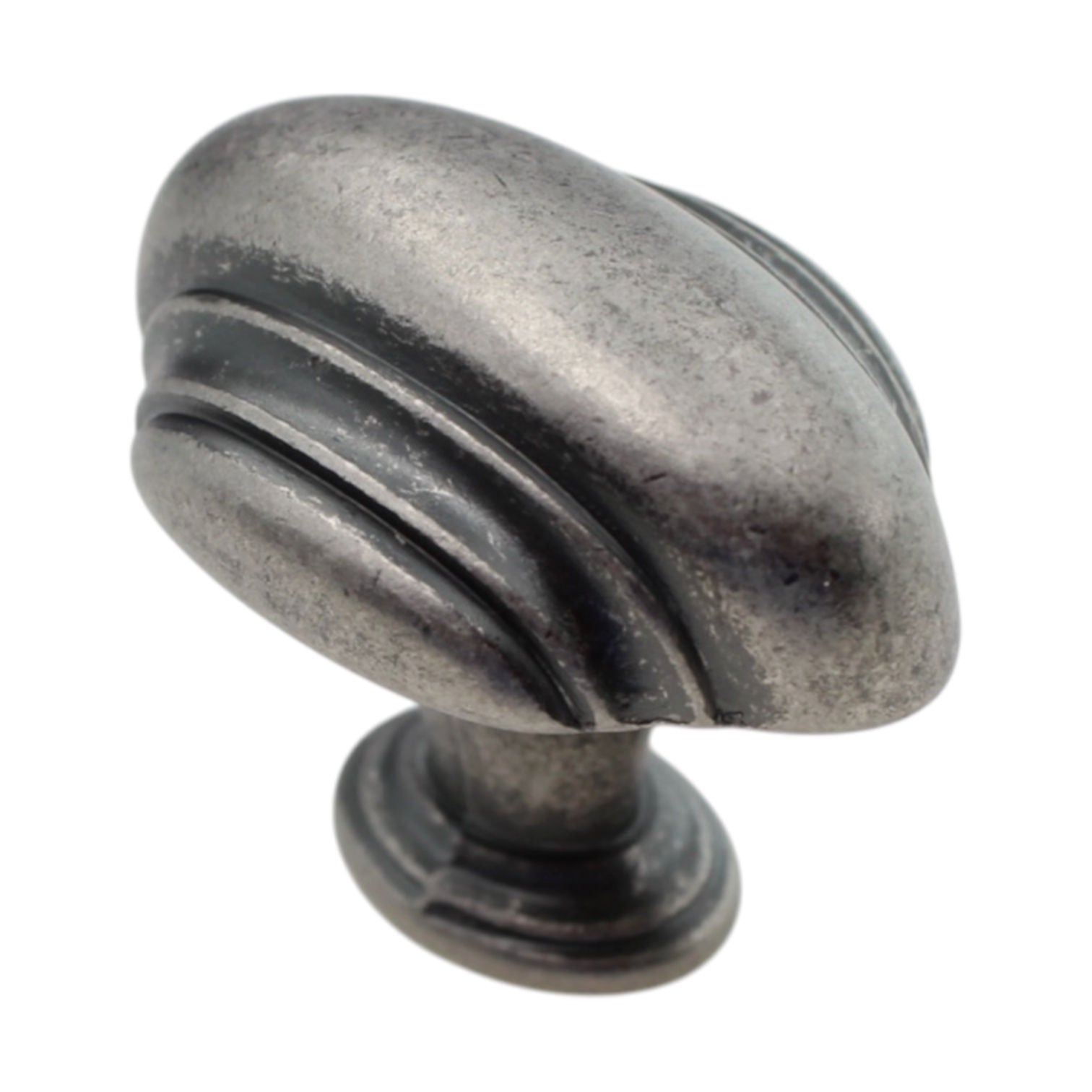 Jeffrey Alexander Amsden 1 5/8" Cabinet Knob Distressed Pewter 613DP