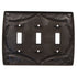 Amerock Monterey Wall Plate Triple Switch Plate Antique English 6286-AE