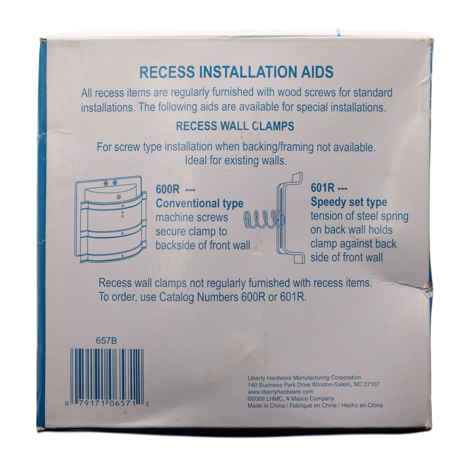 Franklin Brass Futura Stainless Steel Recessed Toilet Tissue Holder 657B