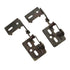 Replace Amerock BP2606 Antique Brass Knife Pivot Cabinet Hinges 1/2" Overlay Youngdale #6 Set of 2