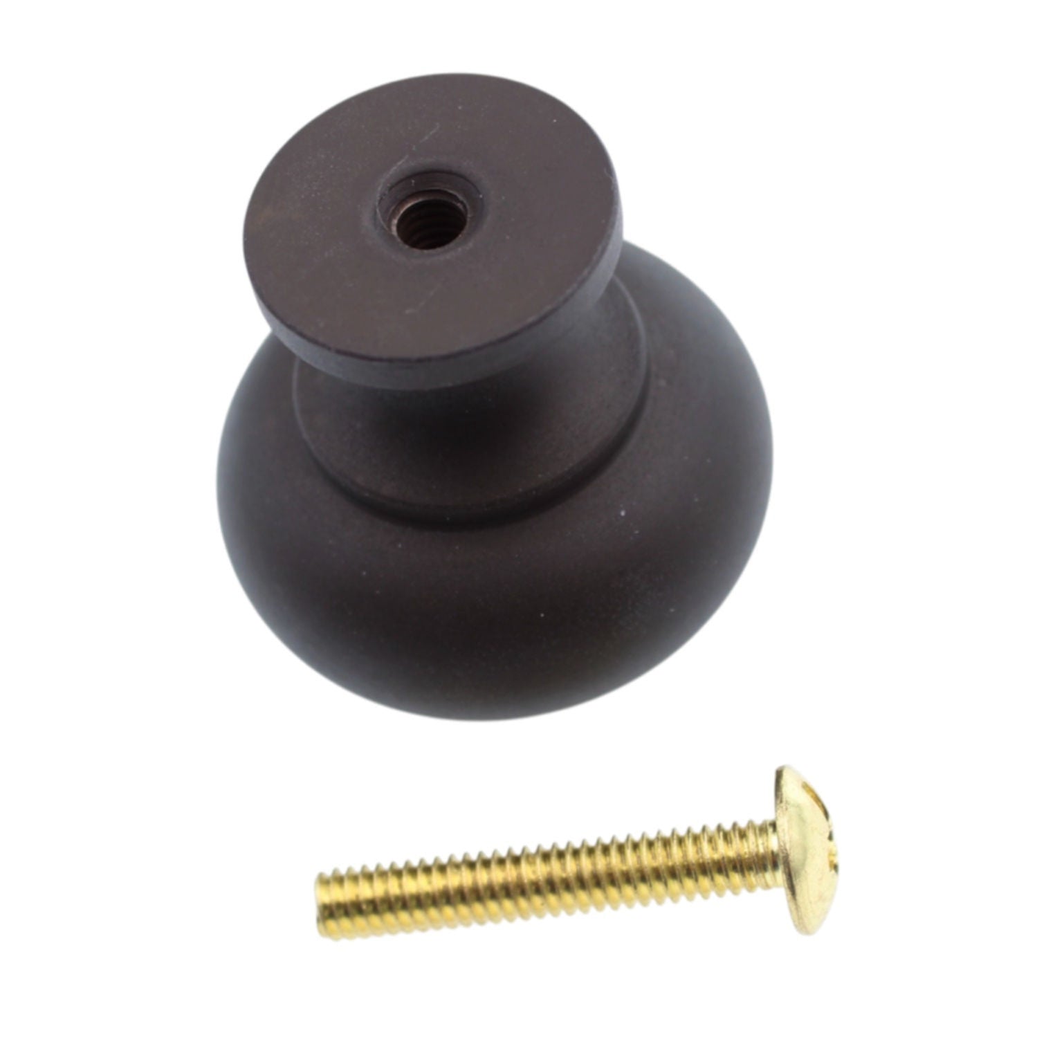 Schaub  Oil Rubbed Bronze 1 1/4" Round Cabinet Knob 701-10B