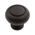 Schaub  Oil Rubbed Bronze 1 1/4" Round Cabinet Knob 701-10B
