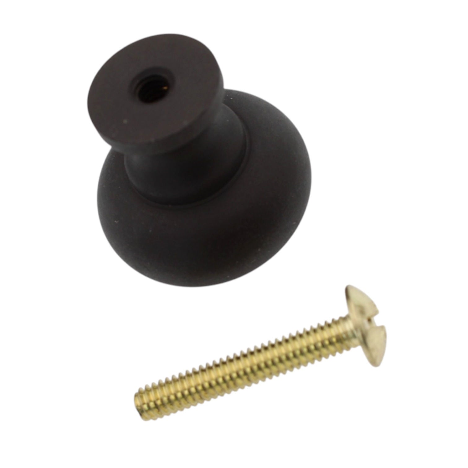 Schaub Traditional Oil Rubbed Bronze 1" Round Cabinet Knob 705-10B