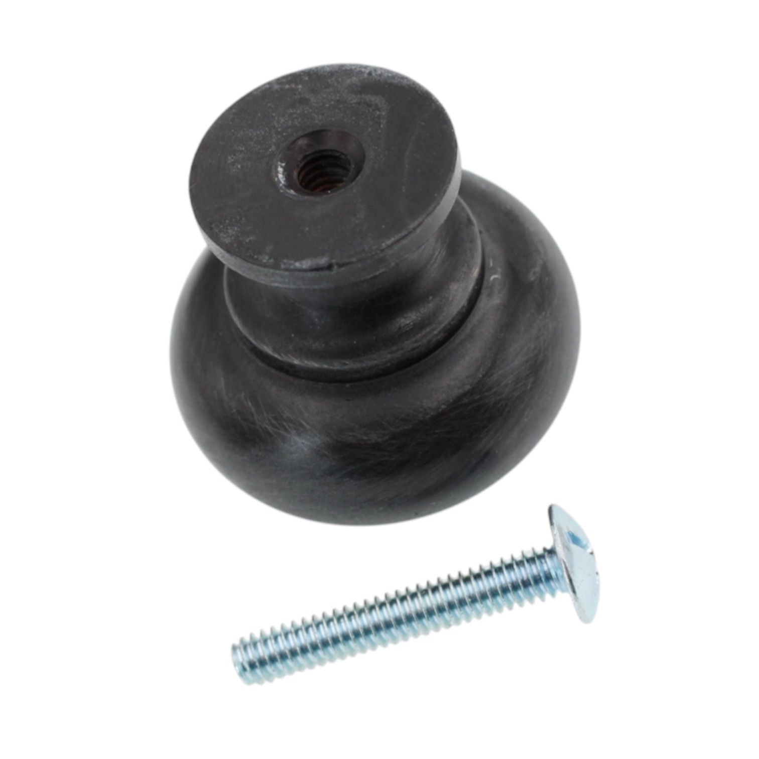 Schaub Country Antique Pewter 1 1/4" Round Cabinet Knob 706-15A