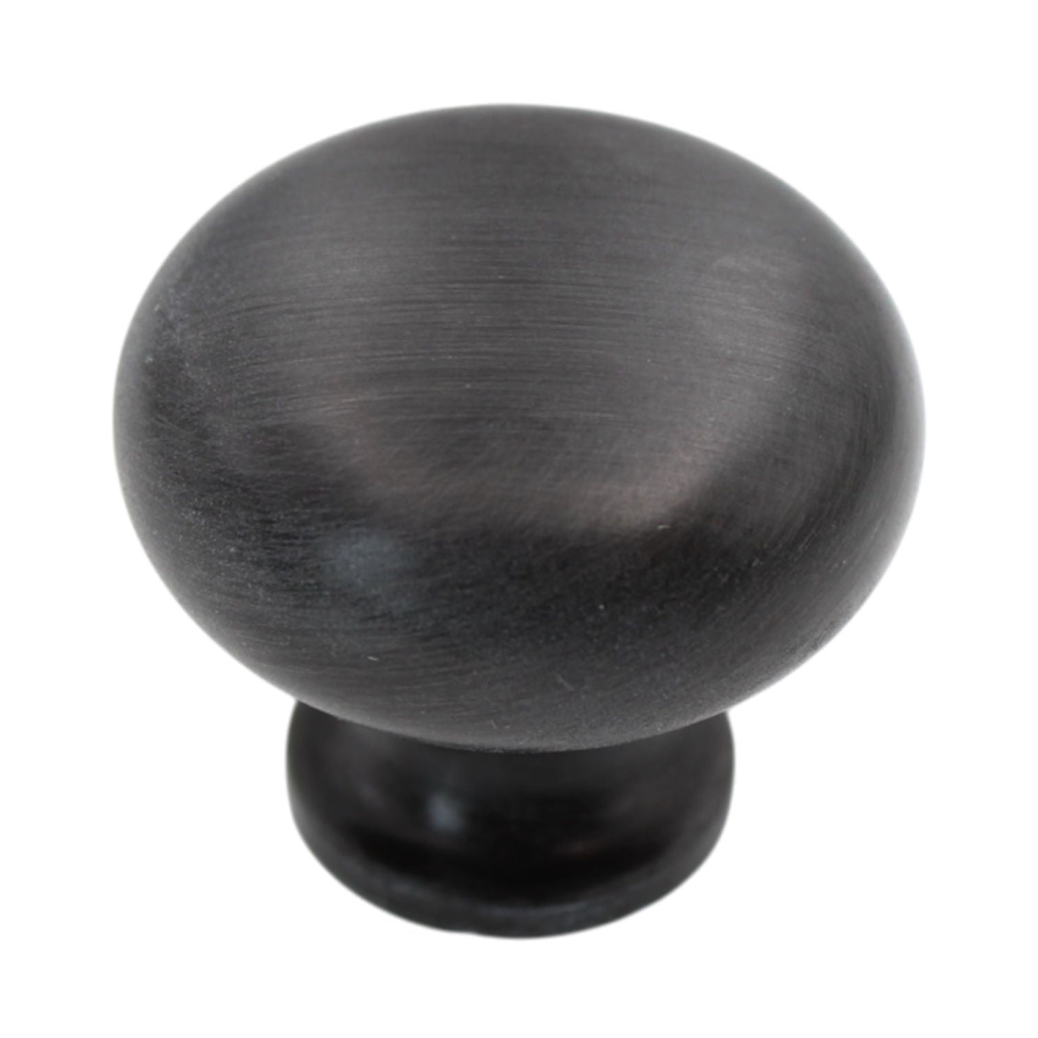 Schaub Country Antique Pewter 1 1/4" Round Cabinet Knob 706-15A