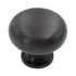 Schaub Country Antique Pewter 1 1/4" Round Cabinet Knob 706-15A