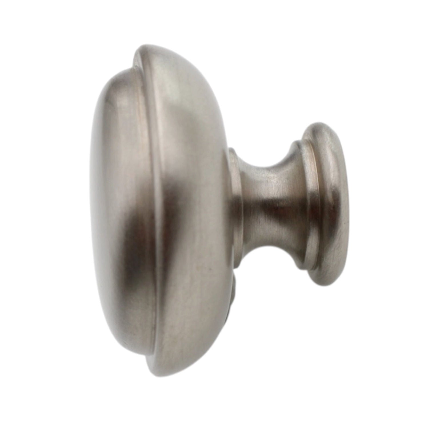 Schaub Traditional Satin Nickel 1 1/4" Round Cabinet Knob 708-15