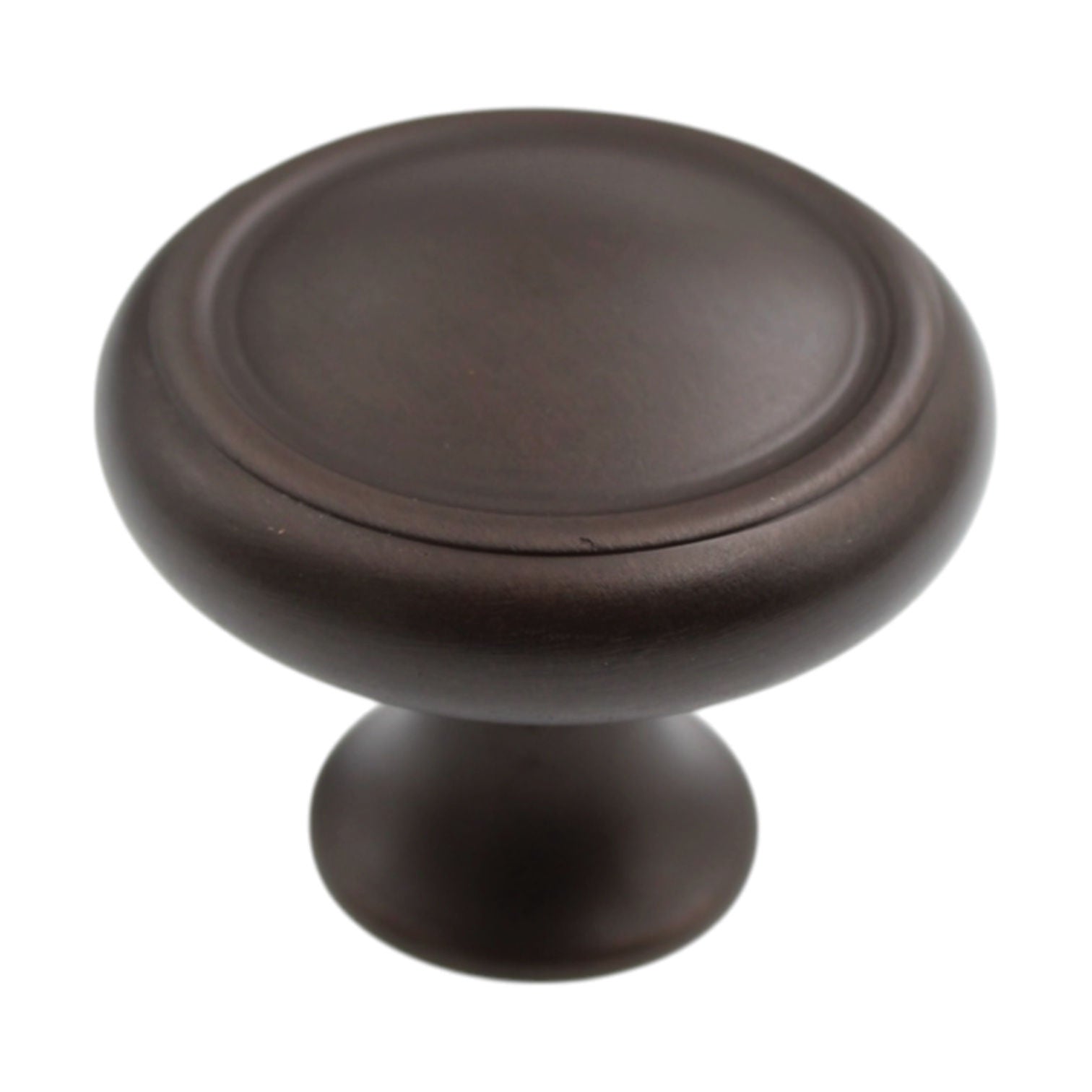 Schaub Country Antique Satin Bronze 1 1/4" Round Cabinet Knob 711-ASBZ