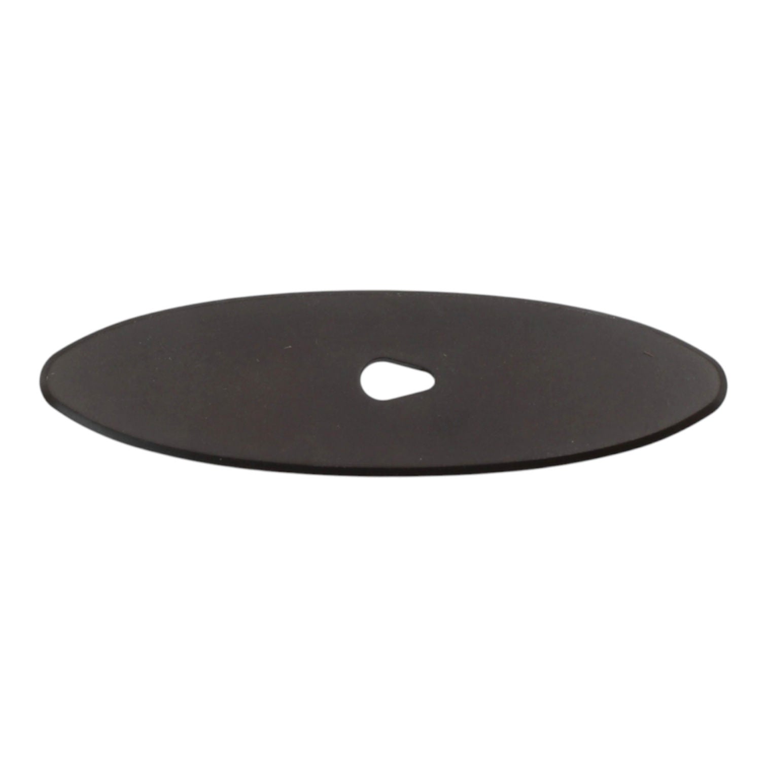 Schaub Traditional Oil Rubbed Bronze 3" Cabinet Knob Backplate 720-10B