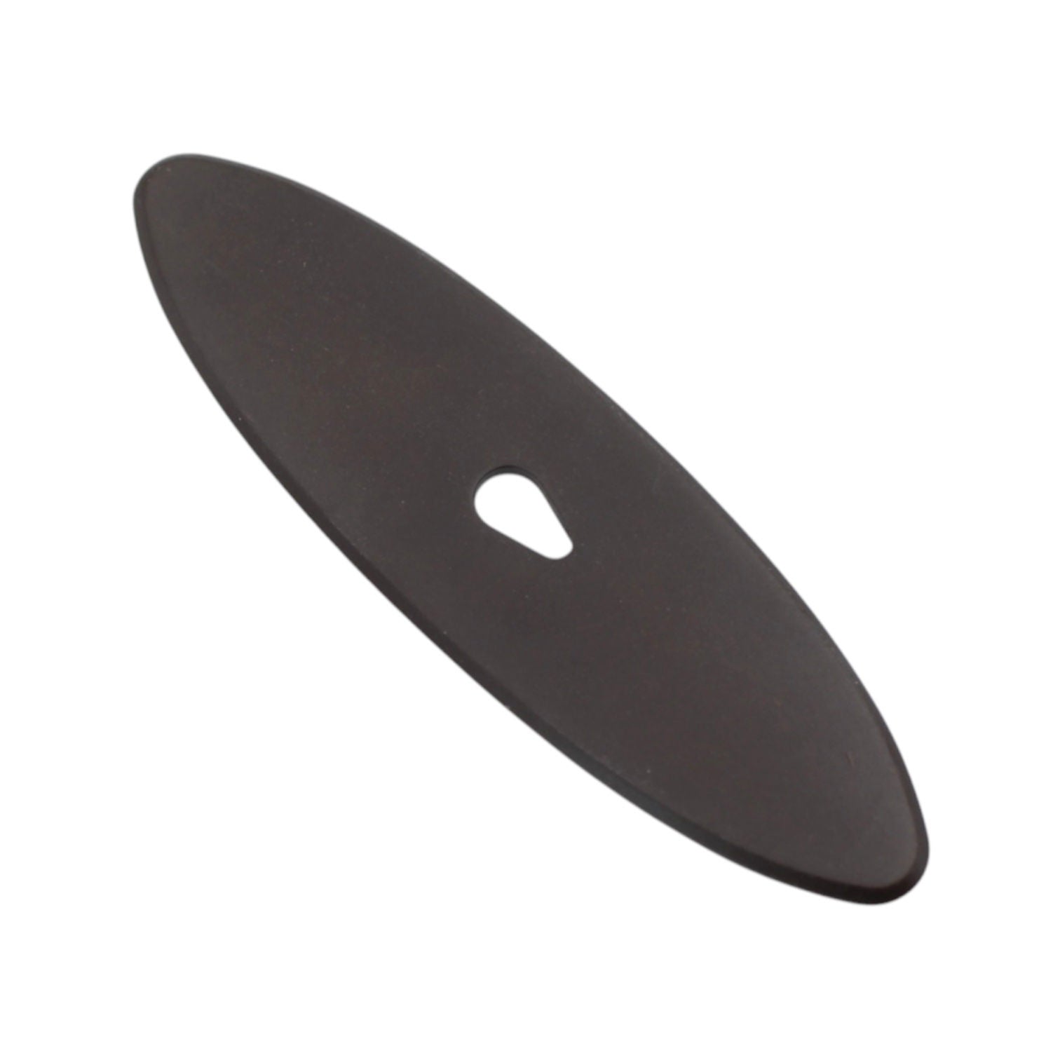 Schaub Traditional Oil Rubbed Bronze 3" Cabinet Knob Backplate 720-10B